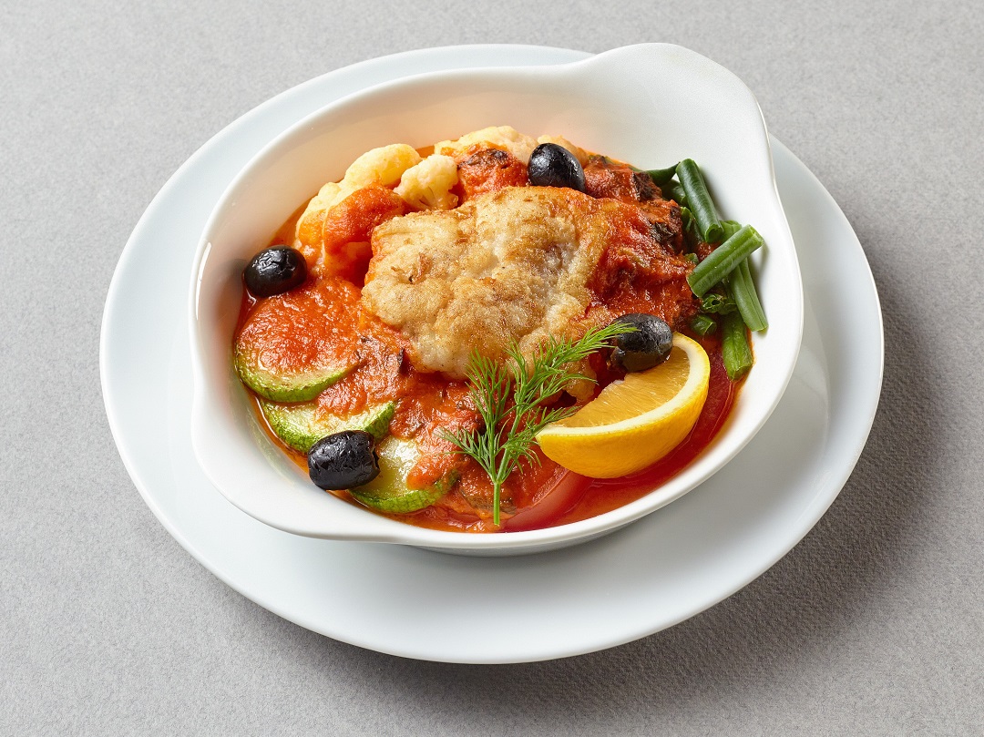 Треска по-средиземноморски