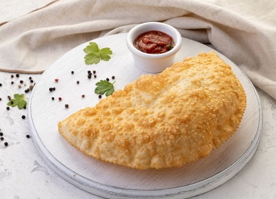 Чебуреки с зеленью
