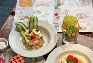 Кафе Петербурга с детским меню