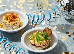 Вкусные салаты к празднику на дом и в офис